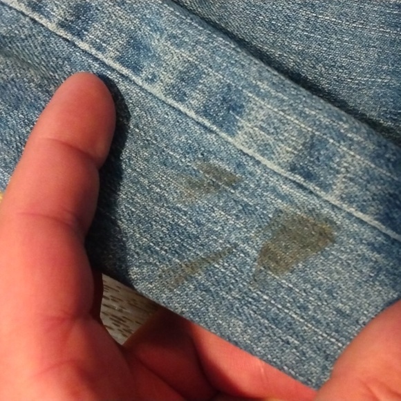 Lucky Brand Jeans Men's Size 36 Blue Bootcut Denim Distressed Medium Wash S7K - Picture 15 of 15